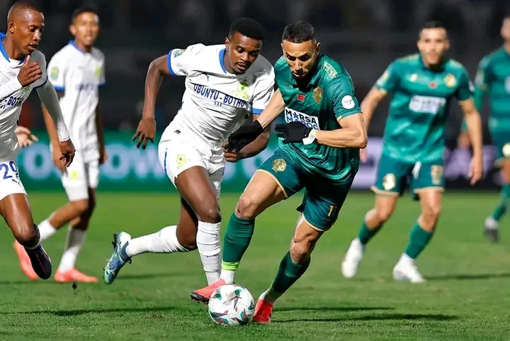 Raja Casablanca Wins Against Nine-Man Sundowns in Exciting CAFCL Match — picture 1